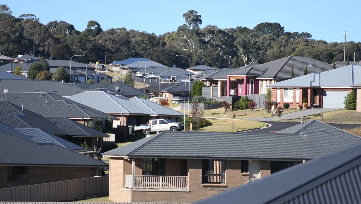 GOING UP: Orange house prices are rising by about six per cent a year. Photo: JUDE KEOGH