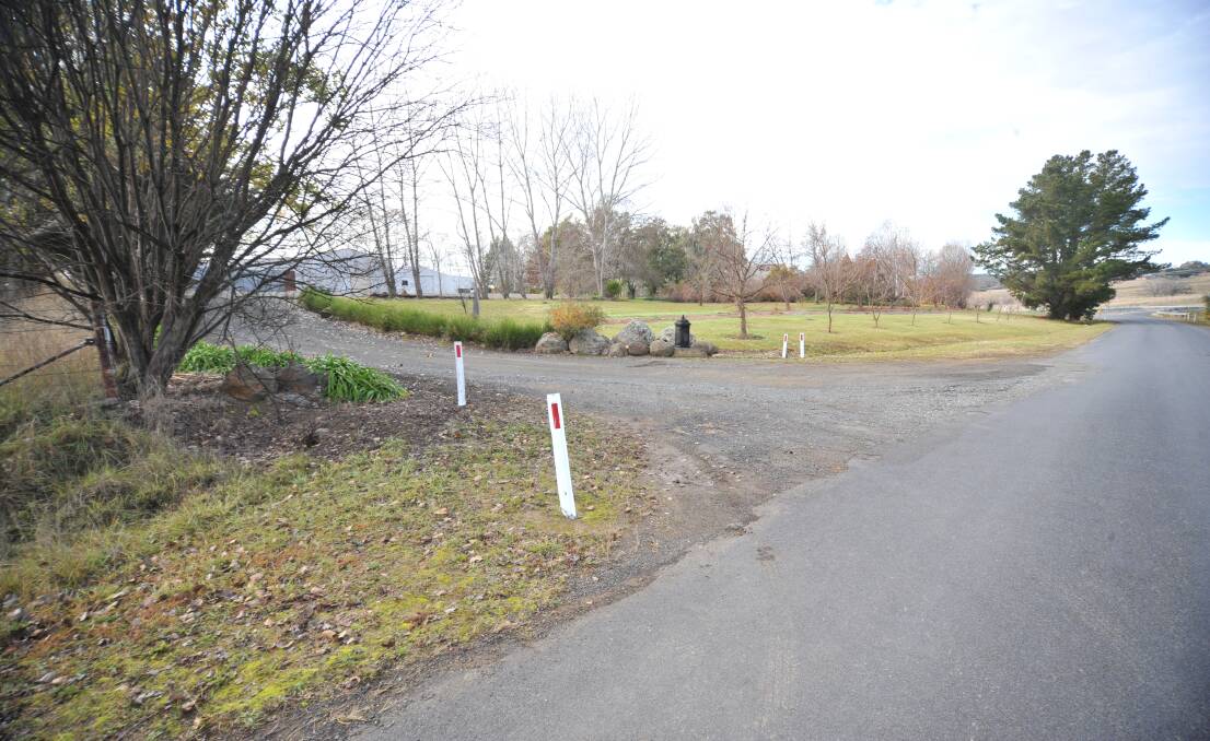 SITE: A landscaping supplies business has been proposed for this site on Old Forbes Road. Photo: JUDE KEOGH