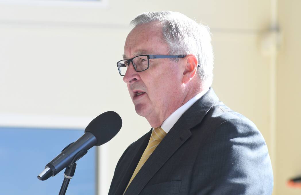 DECISION TIME: Health minister Brad Hazzard says he is still considering funds for palliative care in Orange. Photo: JUDE KEOGH 