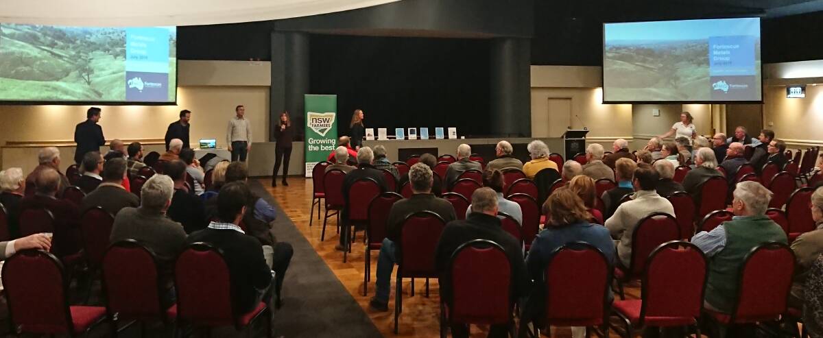 MEETING: About 70 people attended the meeting at the Orange Ex-Services' Club. Photo: Supplied