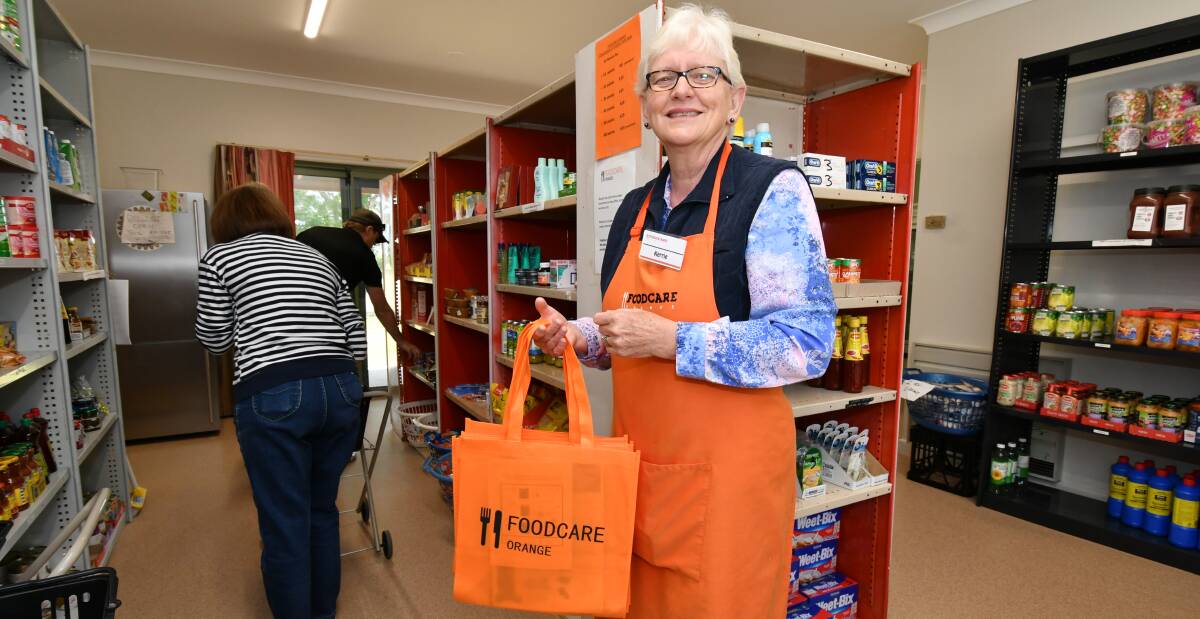 HELPING OUT: FoodCare Orange team leader Kerrie Nicholls. Photo: JUDE KEOGH 1114jkfoodcare2