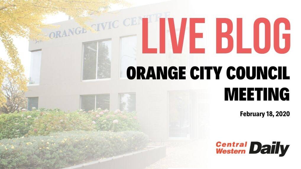 What happened at Orange City Council on Tuesday night