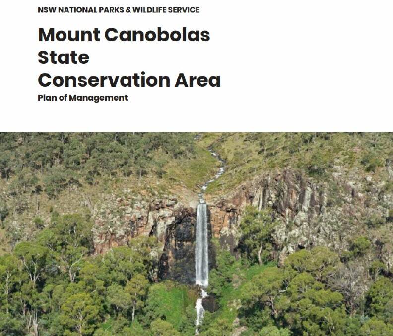 REPORT: The plan of management adopted for Mount Canobolas.
