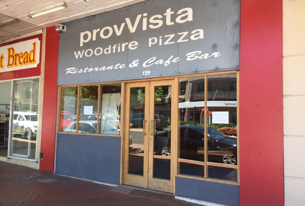 OPPORTUNITY: The former ProvVista pizza shop.