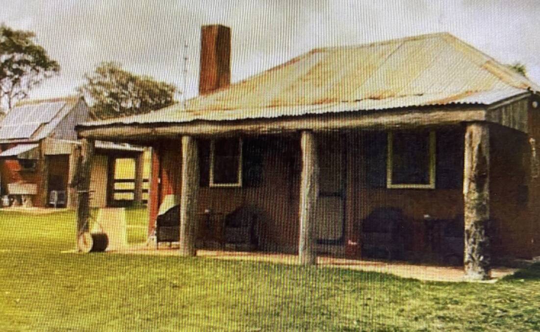 MYSTERY: This late 1800s house has been moved to the side of Borenore Dam but it won't be staying there. Photo: Supplied