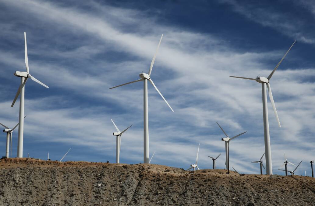 TALL ORDER: A wind farm with up to 80 large turbines is planned for Kerrs Creek. Photo: CANBERRA TIMES