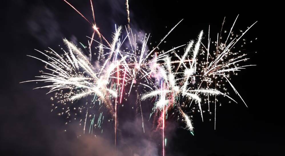 LOUD SHOW: Fireworks are legal in NSW provided people have a permit.