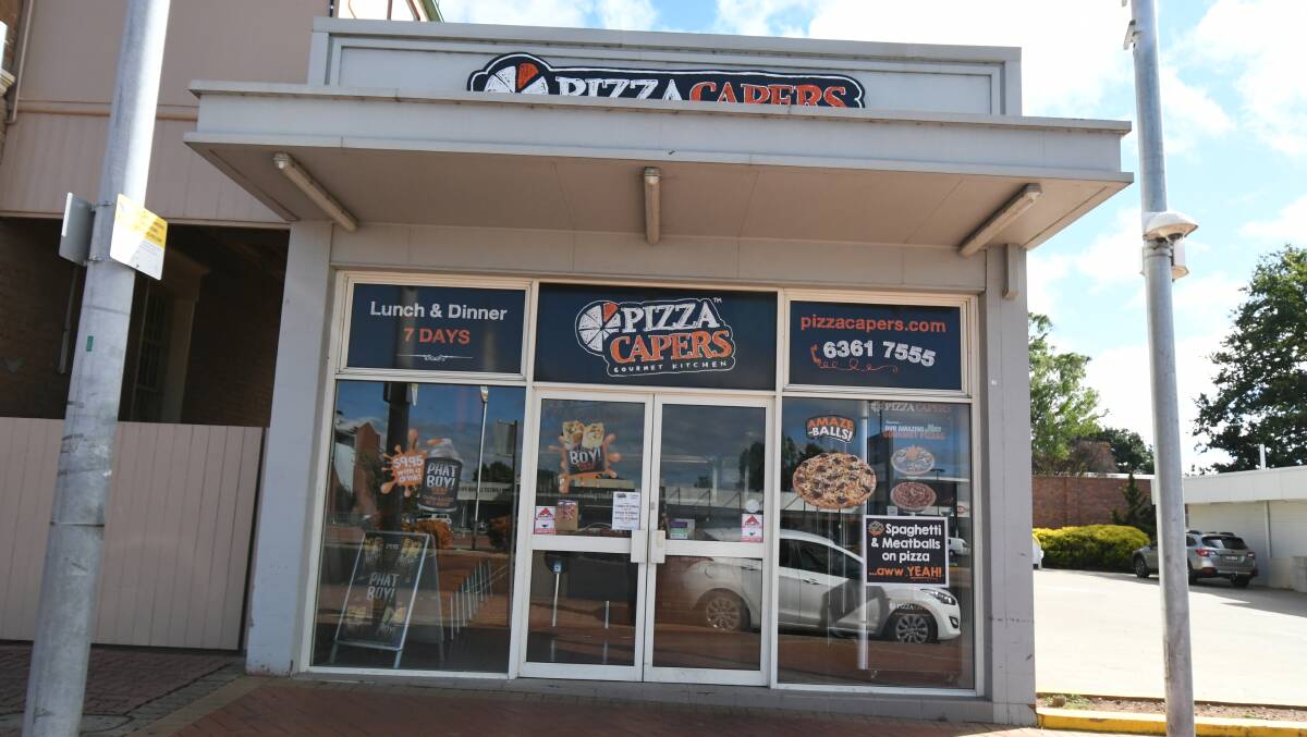 OPPORTUNITY: The franchise of the Pizza Capers store in Orange is up for sale. Photo: JUDE KEOGH