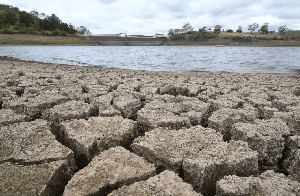 PARCHED: Suma Park Dam is down to 19.17 per cent capacity. Photo: JUDE KEOGH