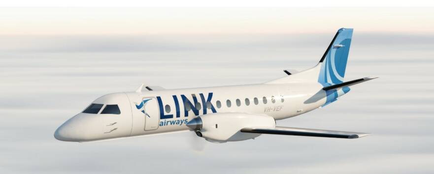 IN THE AIR: Link Airways operates flights from Orange to Melbourne and Brisbane.