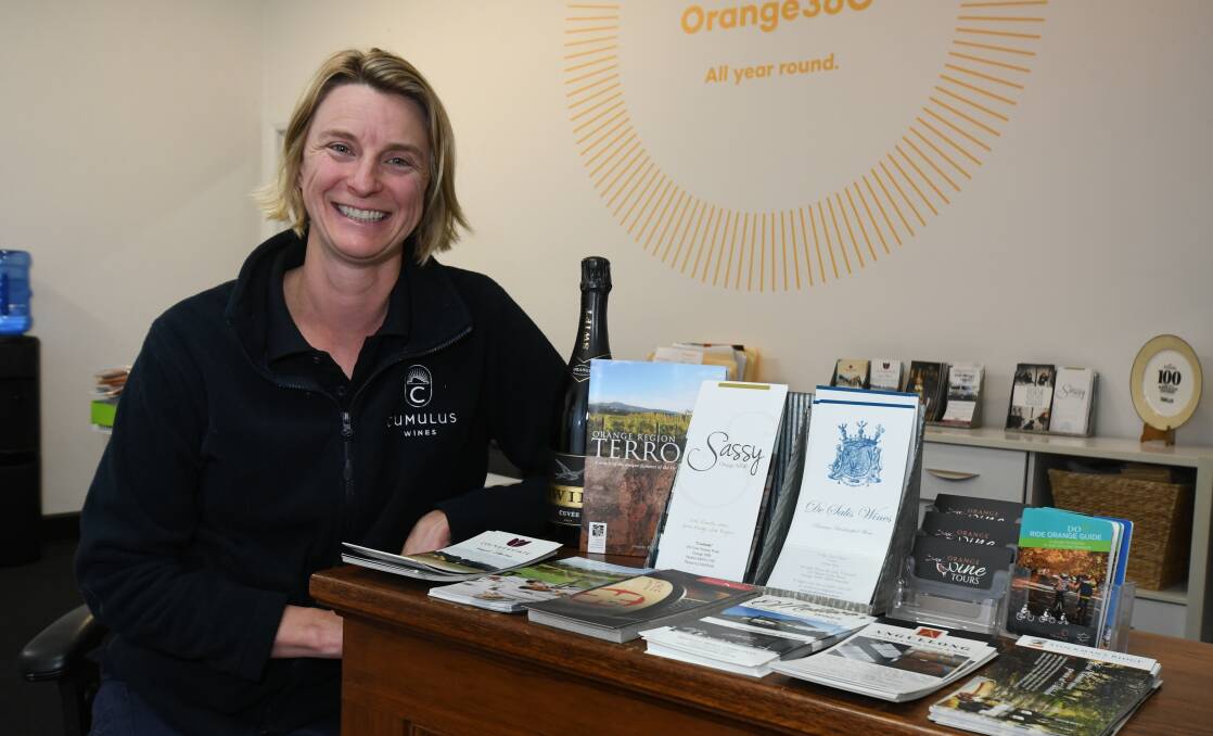 TOURISM DRIVE: Orange Region Vignerons' Association president and senior winemaker at Cumulus Wines, Debbie Lauritz. Photo: JUDE KEOGH 1107jkorva1