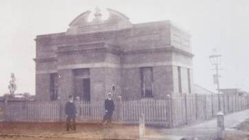BACK THEN: The newly-opened council chambers in Dora Street about 1903. Photo: National Archives of Australia