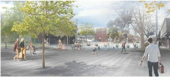 NEW LOOK: Anson Street Mall proposal.