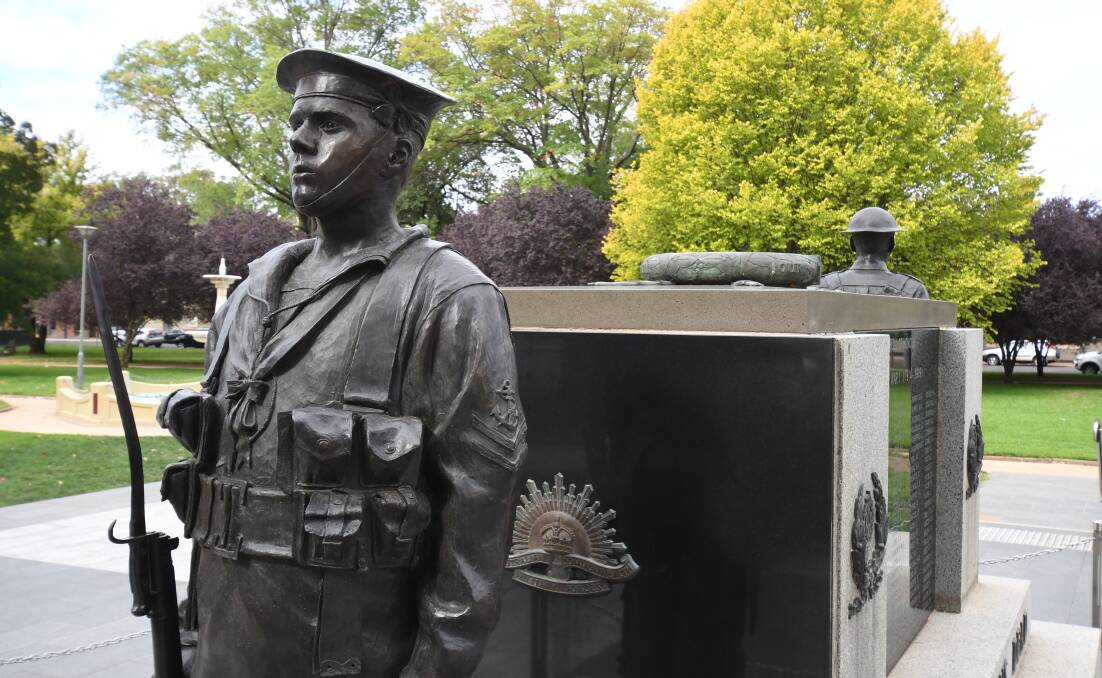 LEST WE FORGET: The Cenotaph is set to be much quieter on April 25. Photo: CARLA FREEDMAN