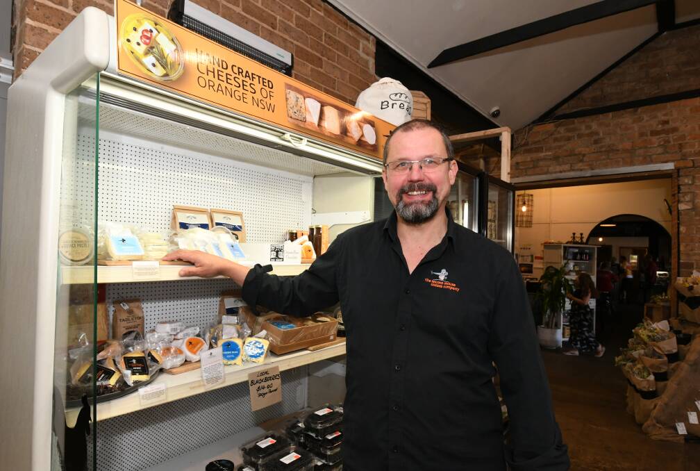 GOOD NEWS: Second Mouse Cheese Company owner and cheese maker Kai Woltmann says having a shop and processing plant in the city would create business with more walk-in customers. Photo: JUDE KEOGH 0110jkkai1