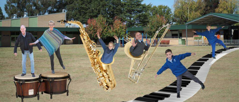 MUSIC PARK: An outdoor musical playground is planned for near Calare Public School.
