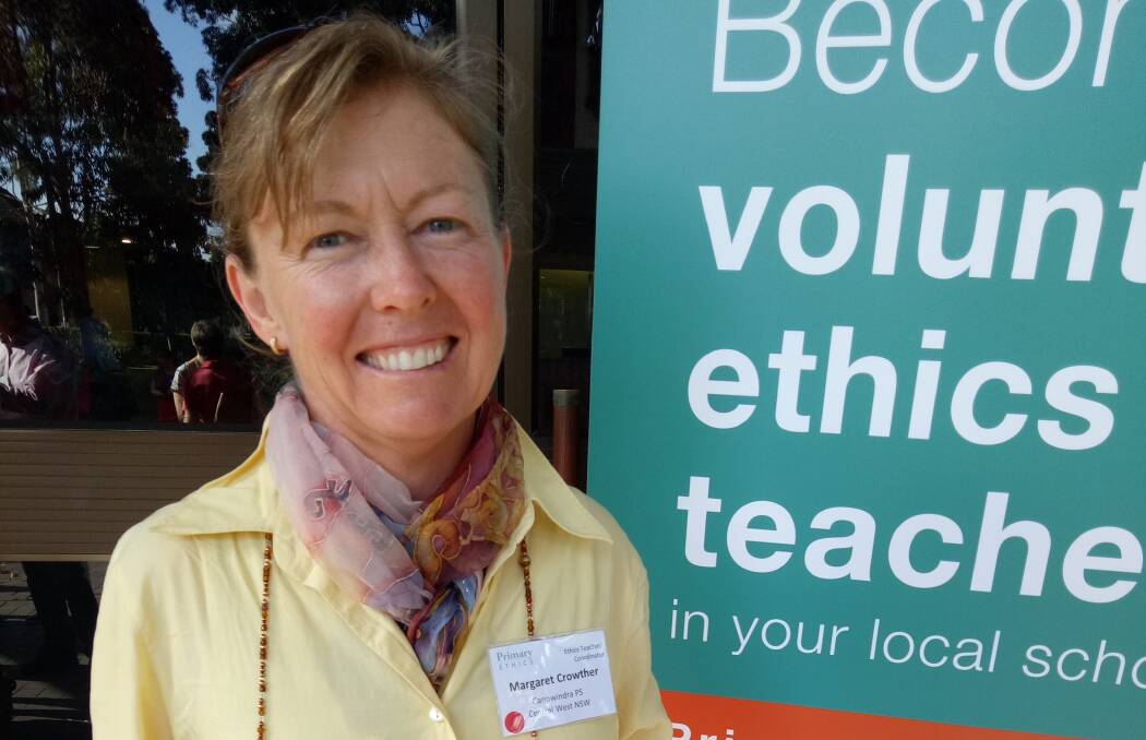 CO-ORDINATOR: Canowindra Public School ethics teacher and program co-ordinator Margaret Crowther. Photo: Supplied