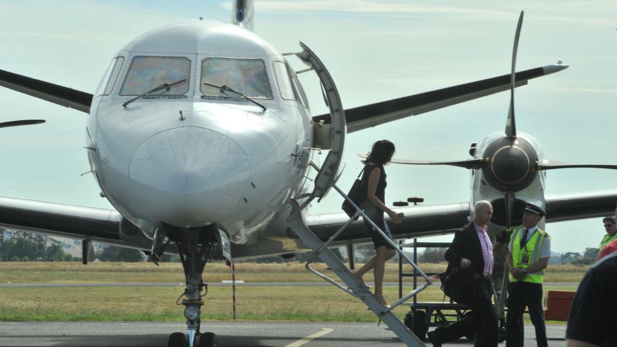 FLYING HIGH: Rex has had only 1.2 per cent of flights to and from Orange cancelled in the past six months ahead of launching an extra return flight from January 29.