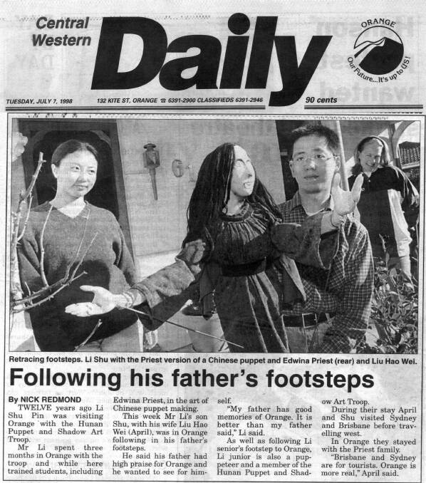 FLASHBACK: The Central Western Daily article from 1998.