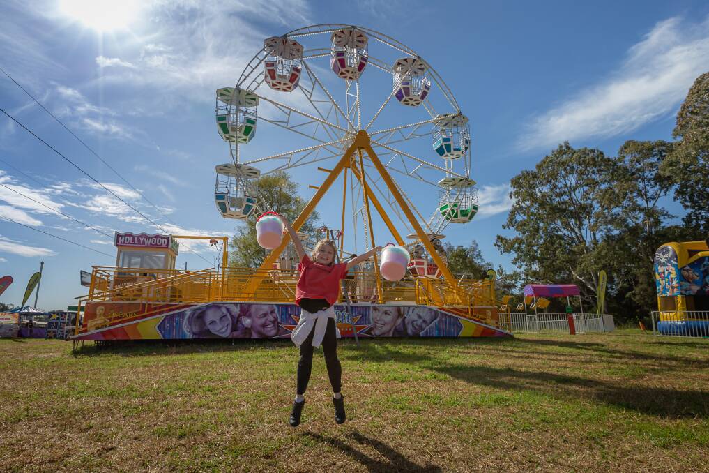 EVENT: The Fun Fair will be on in Bathurst but not Orange as Willow Evans helps promote the event in this image supplied by the organisers.