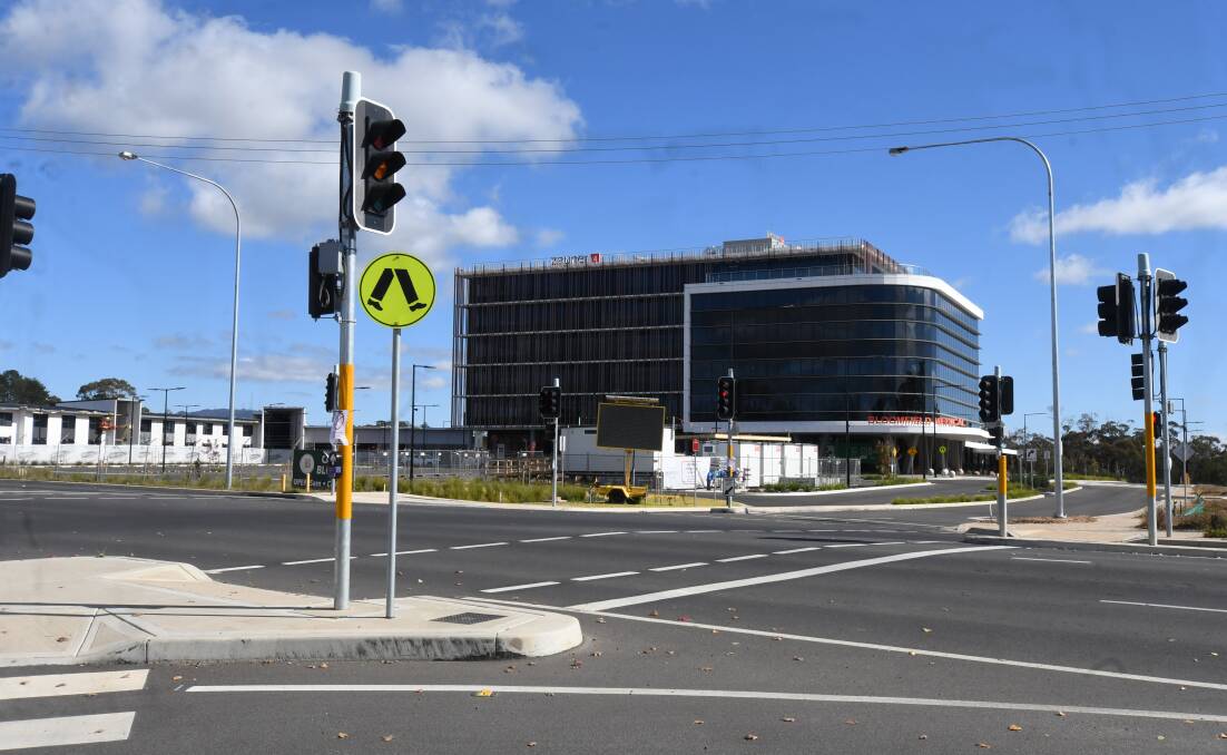 SIGN OF THE TIMES: More private and major health developments are expected to follow the Bloomfield Medical Centre into the precinct according to the plan. Photo: CARLA FREEDMAN