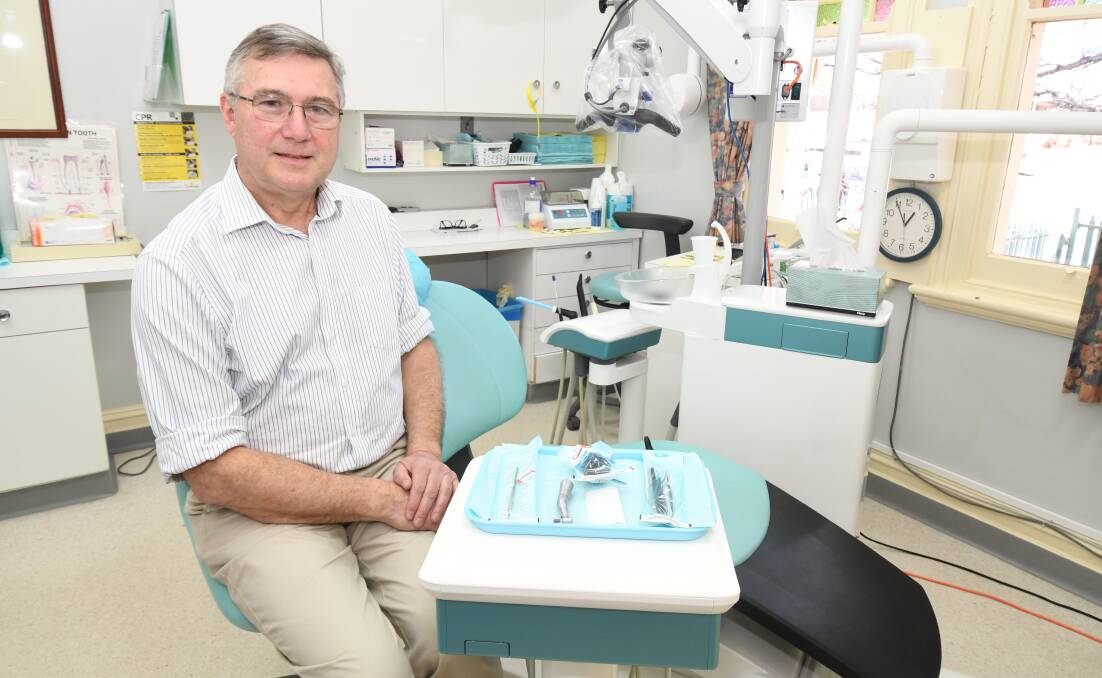 CONCERNED: Orange dentist and Australian Dental Association NSW board member Dr Tim McAnulty. Photo: JUDE KEOGH 0731jkdentist1