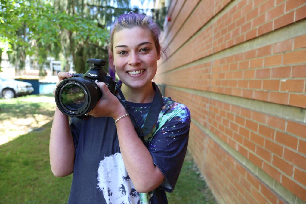 IN THE FRAME: Promising photographer Brooke Crawford will be exhibiting at the annual TAFE event in Orange, titled Raw, from December 2-6. Photo: Supplied