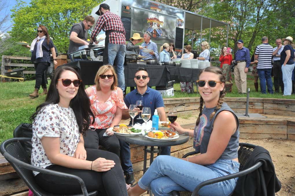 FOOD AND WINE: Fun at the wine festival.