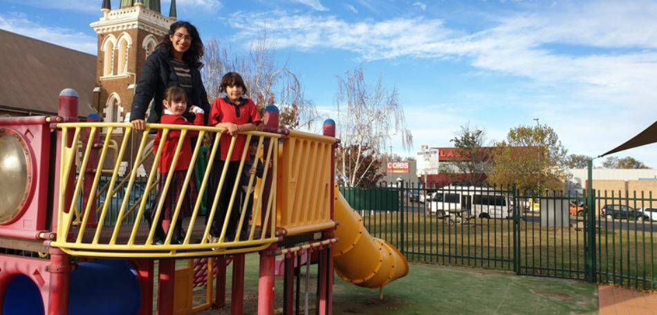 CITY PARK: An upgrade is planned for the Uniting Church playground in the CBD.