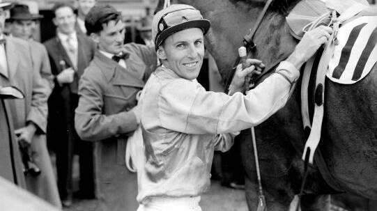 LOCAL HERO: Neville Sellwood rode two Melbourne Cup winners in 1951 and 1955 and is buried in Cudal cemetery.