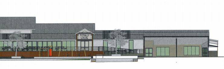 PLANS: How The Agrestic Grocer would look under plans before Orange City Council. 