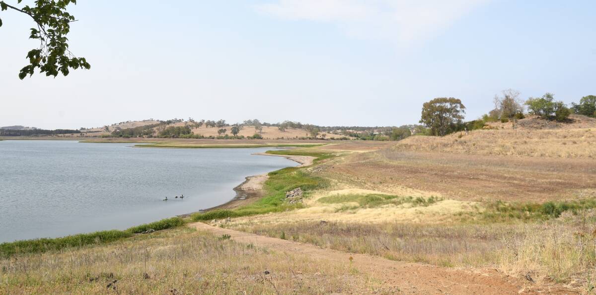 DRYING UP: Suma Park Dam is down to 22.9 per cent capacity. Photo: CARLA FREEDMAN