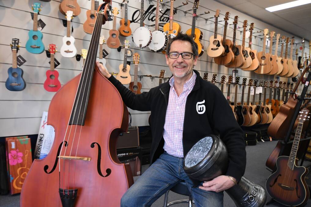 NO STRINGS ATTACHED: Churchill Fellowship winner Dr Graham Sattler will embark on a fully-funded music tour of Europe and North America. Photo: JUDE KEOGH 0924jksattler2