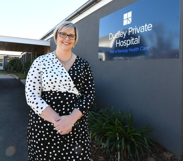 PREPARED: Dudley Private Hospital CEO Prue Bruist said the hospital was ready for public palliative care patients. Photo: JUDE KEOGH 0523jkdudley1
