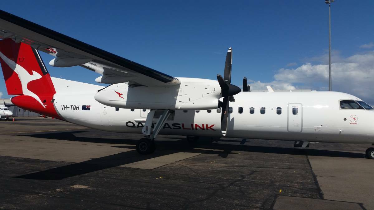 ON TRACK: QantasLink will be flying into Orange this month.