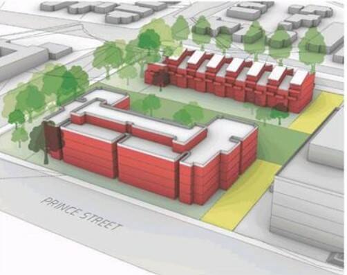 Old Base Hospital housing plans.
