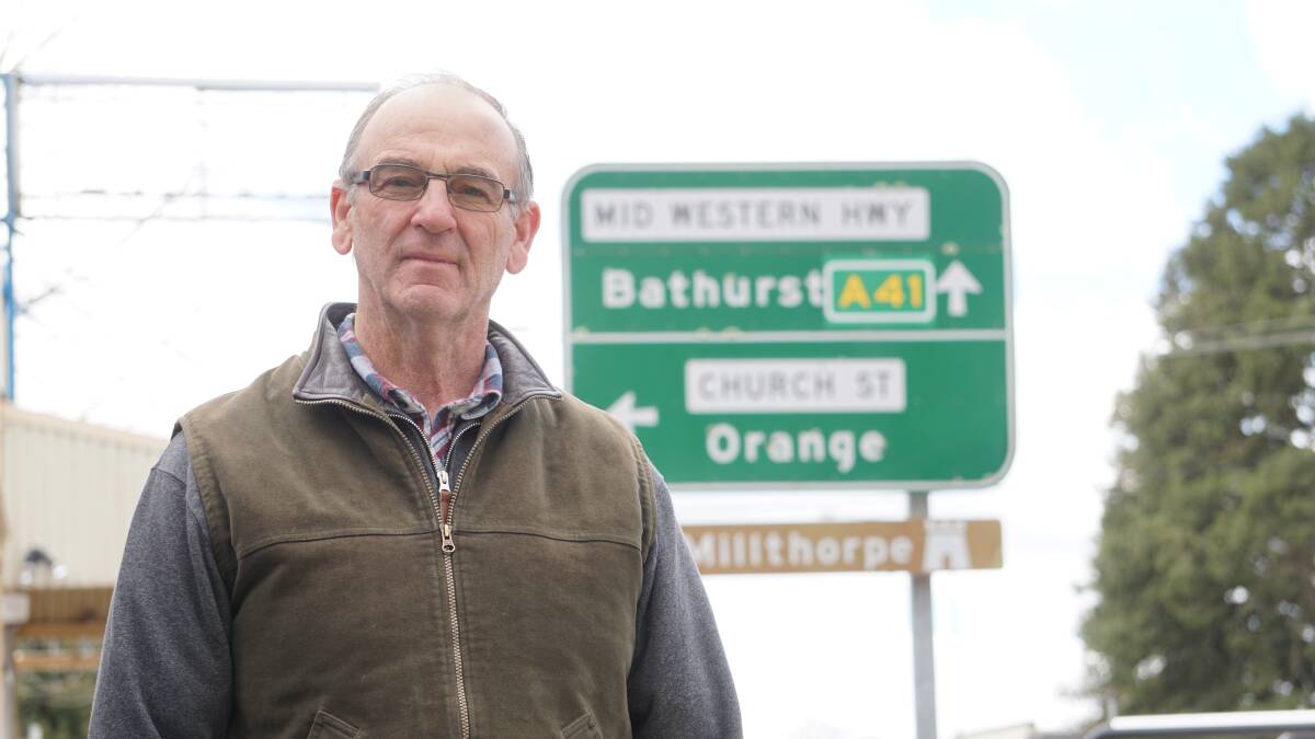 SHORT STAY: Mayor Scott Ferguson is urging all residents to shop and stay in Blayney. Photo: Mark Logan.