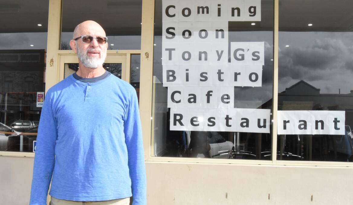 NEW EATERY: Former Railway Hotel chef Tony Gittany is opening his own restaurant in Blayney. Photo: Mark Logan.
