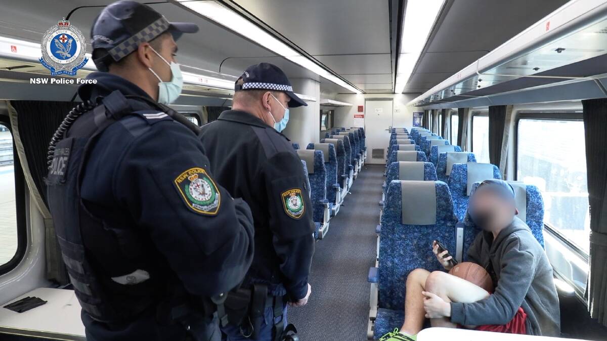 PATROL: Police continue to conduct compliance operations targeting metropolitan residents travelling to regional NSW. Photo: NSW POLICE