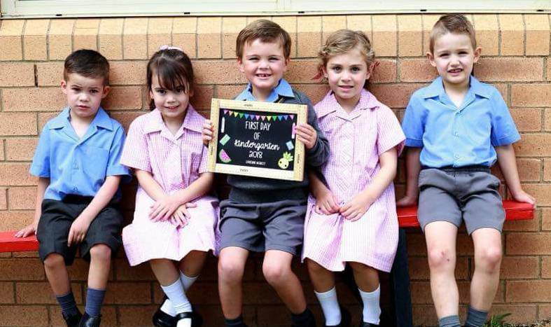 Jake Quarmby, Layla Williams, Will Hepworth, Matilda Johnson and Finn Rogers, Catherine McAuley Catholic Primary School.