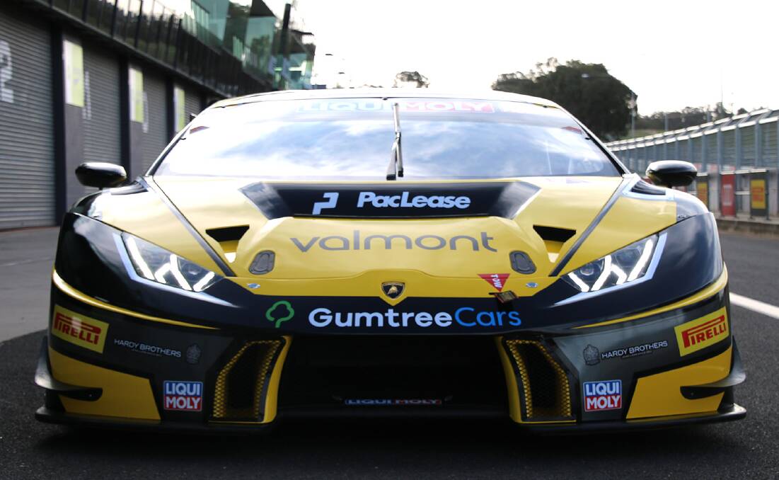SUNS OUT, GUNS OUT: The temperature will test Grant Denyer when he drives the Trofeo Lamborghini in this year's 12 Hour.
