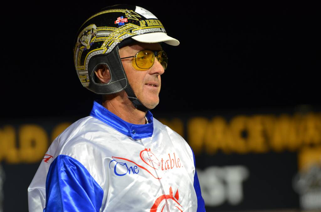 TRAINER, DRIVER, OWNER: Darren McCall is hoping Girl From Oz will deliver him a Gold Tiara success.