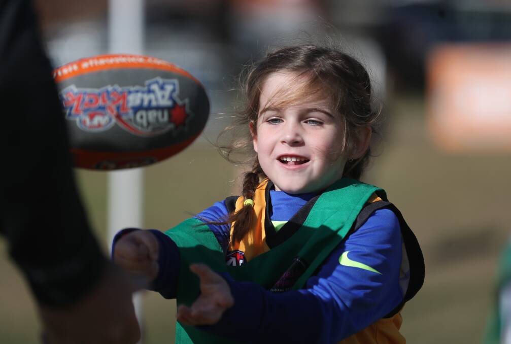 Juniors from the Bathurst Giants, Bathurst Bushrangers and Orange Tigers took part on Sunday's gala day hosted by the Giants.