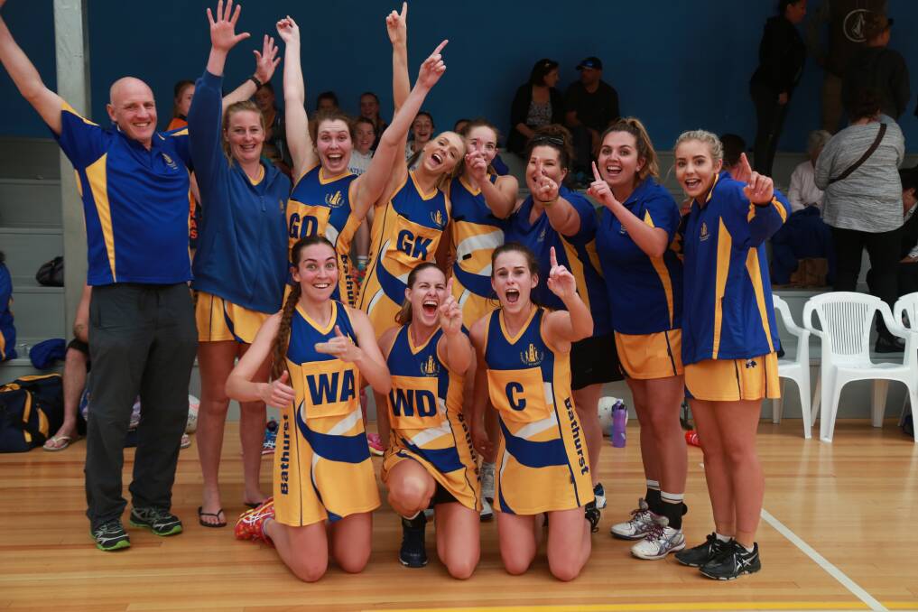 NEXT STEP: Bathurst won the Central West Regional League earlier this year to qualify for this weekend's Netball NSW State Cup.