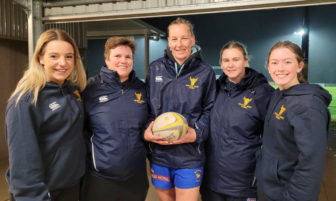 MASSIVE OPPORTUNITY: Bathurst Bulldogs talents Claudia McLaren, Marita Shoulders, Mel Waterford, Molly Kennedy and Jacinta Windsor impressed NSW Country selectors this year. Now they and their fellow Central West representatives have the chance to shine against the Melbourne Rebels.