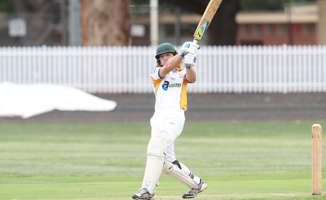 KEY FIGURE: Should Rugby get the chase to resume its chase on Saturday at Kinross, Brad Glasson (42 not out) shapes as a key figure. Photo: PHIL BLATCH