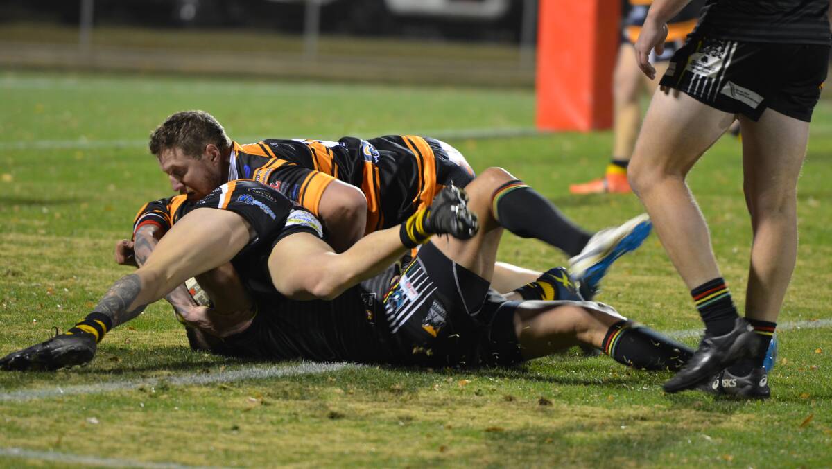 The men in black were too good for Oberon on Friday night, winning 32-12 at Carrington Park, photos by ANYA WHITELAW