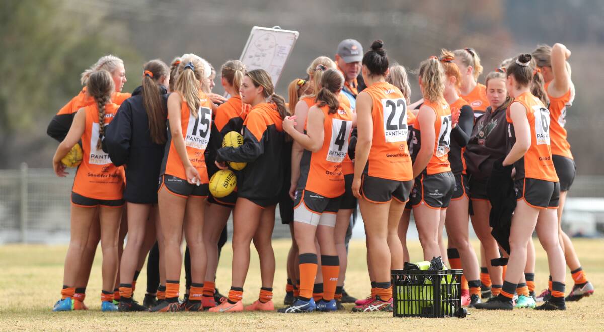 MINOR PRIZE: The Bathurst Giants went undefeated in the regular senior women's competition to qualify for the grand final, but won't get the chance to be crowned premiers with the season being abandoned. Photo: PHIL BLATCH