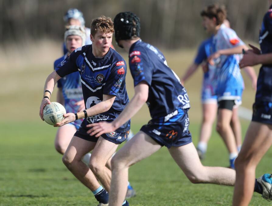 SUPER 16s: The Saints and the Tigers produced plenty for the highlights reel in their Group 10 Junior Rugby League under 16s match. Photos: PHIL BLATCH