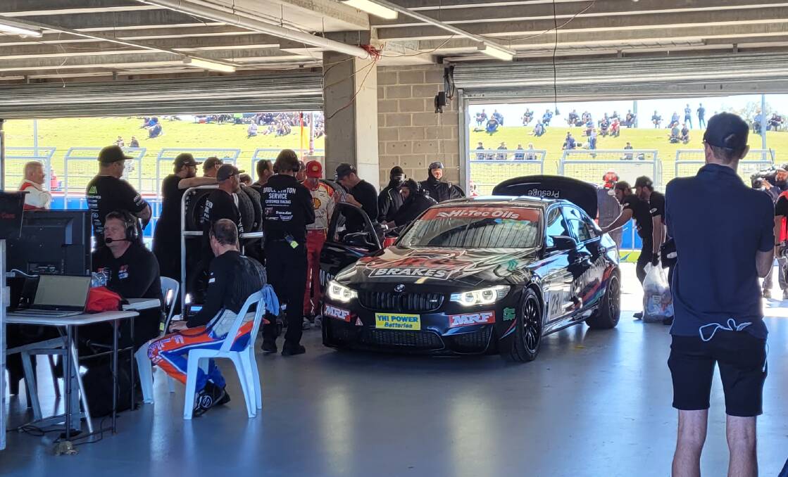 The BMW that Orange's Tim Leahey, Supercars star Will Davison and Beric Lynton shared in the 2022 Bathurst 6 Hour was hampered by mechanical issues. The trio will return this year in hopes of clinching victory.